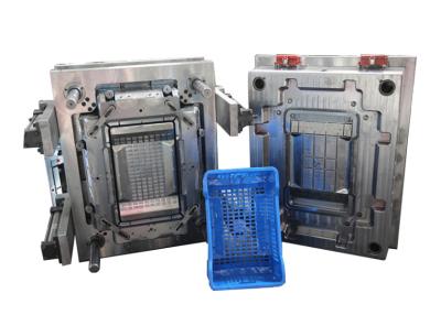 China PBT Plastic Apple Storage Crates DIN 1.2738 Injection Mold Tooling for sale