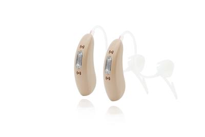 China Vigor RC Rechargeable RIC Hearing Aids Silver Sound Amplifier For Hearing Impaired for sale