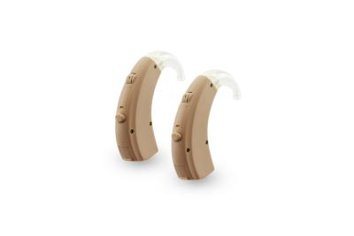 China 675 Battery RIC Hearing Aids For Extreme Hearing Loss Beige for sale