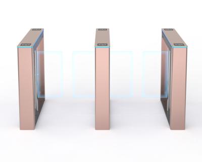China Security Speed Electronic Turnstile Gates Aluminum Alloy With IP54 Protection Level for sale