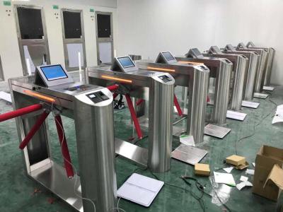 China High Security ESD Access Control System Flap Barrier Gate Turnstile for sale