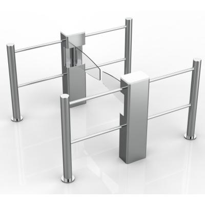 China Electronic Turnstile Swing Gate Employee Security Entrance For Business for sale