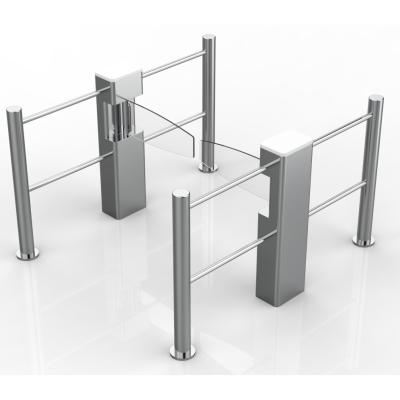 China Face Recognition Access Control Turnstile IP54 Rotating Swing Gate for sale