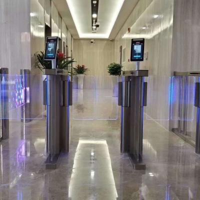 China Durable Office Security Gates RFID Card Face Recognition Turnstile for sale