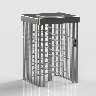 China 500mm Arm Stainless Steel Turnstile Low Noise Pedestrian Gate System for sale