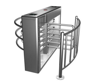 China Outside Full Height Turnstile Barrier Stainless Steel For High Humidity Environment for sale