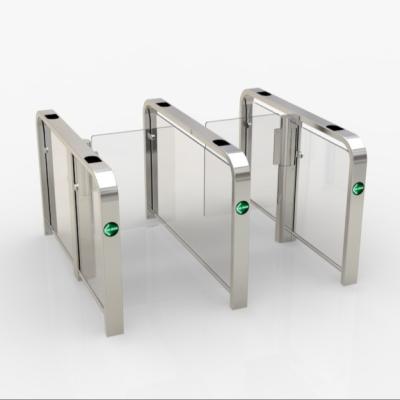 China RS485 Interface Pedestrian Barrier Gate 1400mm*160mm*980mm Turnstile for sale