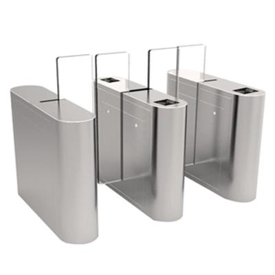 China Train Station Sliding Gate Turnstile With Card Reader Stainless Steel for sale