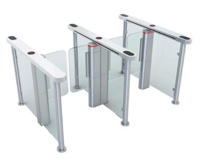 China Controlled Entry Turnstile Access Control System , Biometric Card Reader Turnstile for sale