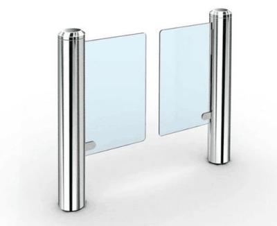 China Card Reader Security Speed Gates , Biometric Glass Security Turnstiles for sale