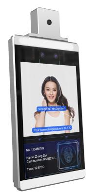 Chine Android 11.0 système d'exploitation reconnaissance faciale contrôle d'accès à la machine biométrique à vendre