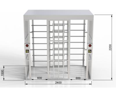 China Four Arm Full Height Turnstile for sale