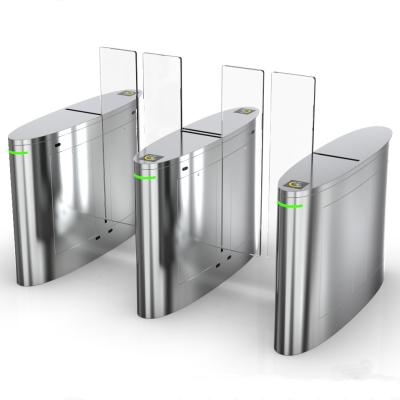 China Office Building Automatic Systems Turnstile With Face Recognition Half Height for sale