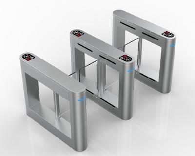 China Customized Swing Arm Barrier Turnstile Gate 600mm Passage Width For Public Access Te koop
