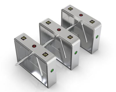 China IP54 Protection Level Tripod Turnstile Gate with RS232 Communication Interface en venta