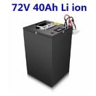 China MSDS 72v 40ah Lithium Battery Electric Motorcycle Battery Automatically Constant Current for sale