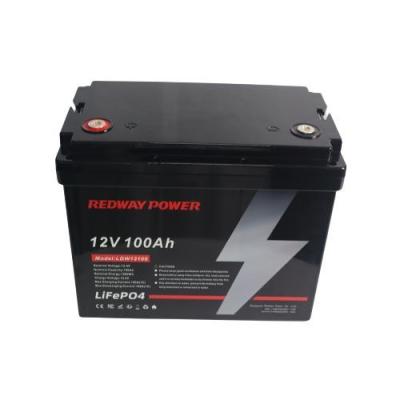 China Rechargeable 12V 100Ah Lithium Deep Cycle Battery ODM Solar Power Lithium Battery for sale