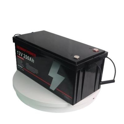 China Customized 12V Lithium Iron Battery 250Ah 200Ah Lithium Battery Pack for sale