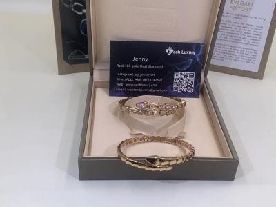 China i Serpenti Viper Bracelet Serpenti Viper 18 Kt Yellow Gold Bracelet for sale