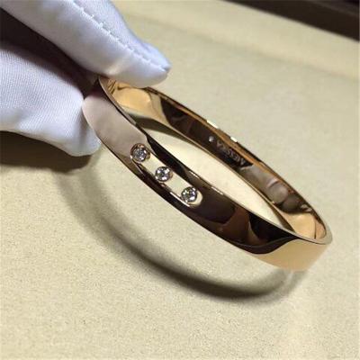 China Oro de la pulsera 18kt de los diamantes de Messika con oro amarillo o el oro blanco en venta