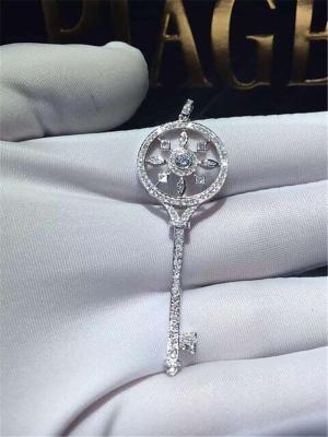 China Los diamantes llenos de Tiffany del caleidoscopio cierran el oro del collar 18kt con el oro blanco o el oro amarillo en venta