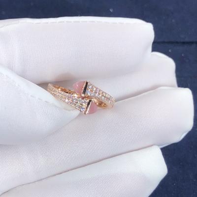 China High-End New Fashion Fine Jewelry Marli 18k Gold Jewelry Cleo Diamond Slim Ring en venta