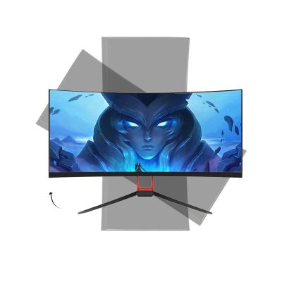 China 1500R 30 Inch 200hz Monitor Wall Mountable Gaming Monitor With Rotated Stand for sale