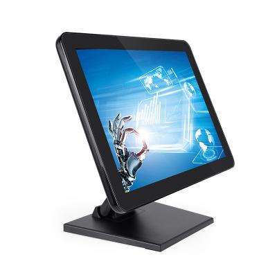 China 15 Inch PCAP Touch Monitor Pure Flat Screen With HD USB RS232 for sale