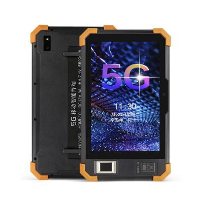 China Prenda impermeable IP68 8 módulo industrial de la huella dactilar de la tableta de Android de la pulgada 5G en venta