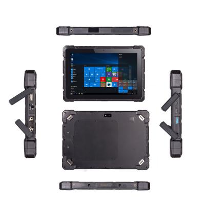 China NFC RFID 1000 Nits RJ45 Industrial Rugged Tablet Face Recognition for sale