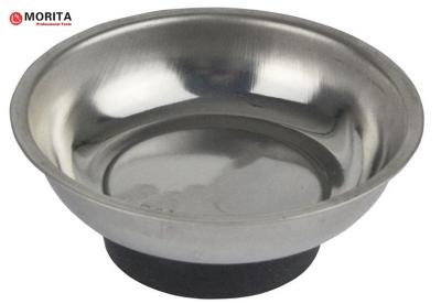 China Round Magnetic Bowl Stainless Steel Diameter 150mm Holds Bolts, Nuts, Screws And Parts for sale