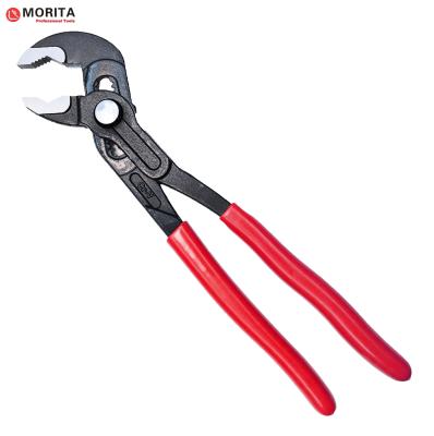 China Ratchet Box Joint Water Pump Pliers Chrome Vanadium Steel Quick Release Button For Ease Of Adjustment As Ratchet Degin for sale