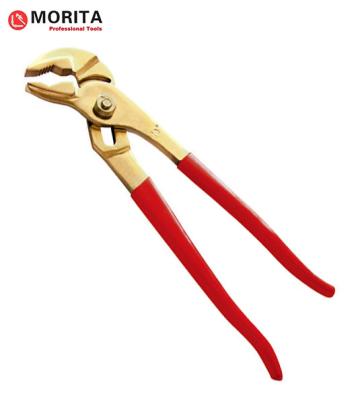 China Non-sparking groove joint water pump plier 10