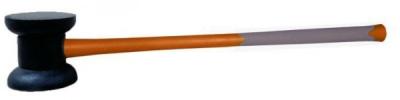 China 10lb que cerca el martillo del mazo del poste, artículo de la manija de la fibra de vidrio de la herramienta del martillo del mazo en venta