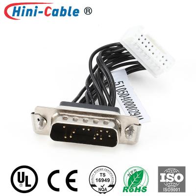 China 26AWG 1.25mm 16Pin 65mm Computer Wire Harness for sale
