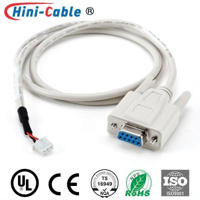 China Cables del monitor de computadora de D-SUB 9 Pin To 3Pin 24AWG 2.0m m en venta