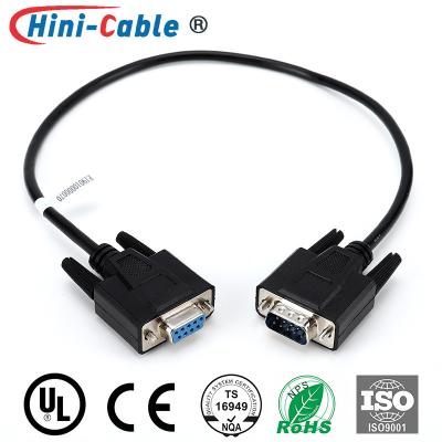 Chine 1800mm 9 câbles de moniteur d'ordinateur de Pin Male To Female 1080P à vendre