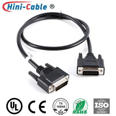 China Anti Interference D-SUB 15Pin To 15Pin Computer Monitor Cables for sale