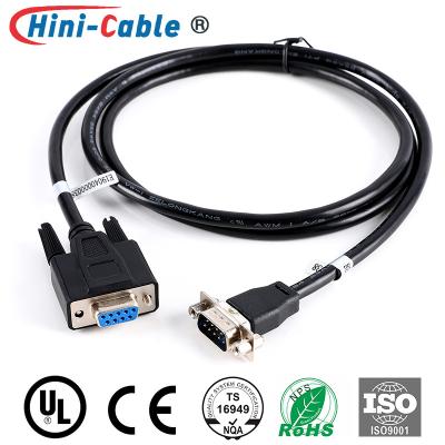 China Black Male To Female IATF16949 Desktop Monitor Cable for sale