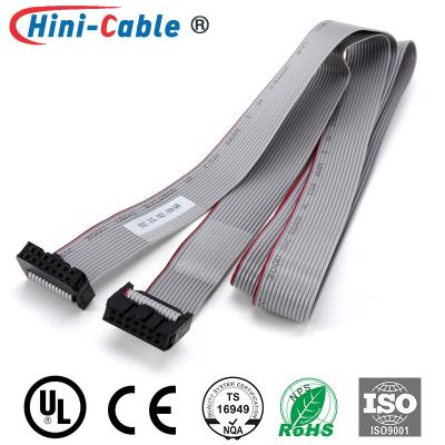 China Flat Ribbon Connecting 2.54mm 2x7Pin Medical Wire Cable for sale