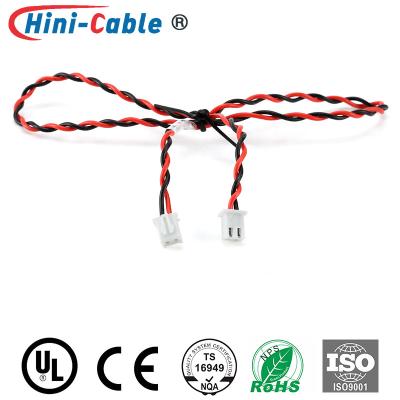 China XH2.5 2Pin Male To XH2.5 2Pin Male 1100mm Medical Wire Cable for sale