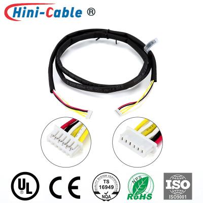 China 6Pin Female To Female 1.25mm Electronic Wiring Harness for sale