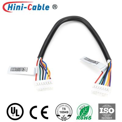 China 2.0mm 8Pin Female To Female 22AWG Electrical Wire Harness for sale