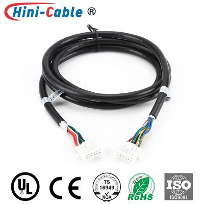 China JST 2.5mm Female To Female 2x6Pin Electrical Wire Harness for sale