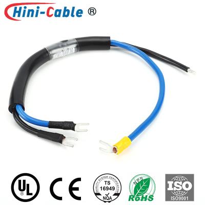 China Calor preto - chicote de fios shrinkable do fio elétrico do tubo rv 6mm2 à venda