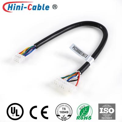 China arnés de cable eléctrico del Pin 28AWG de 2.0m m 2x10 Pin To 2x4 en venta