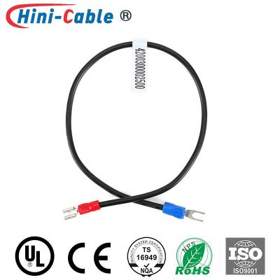 China Cable de conexión aislado de nylon del poder 16AWG de la UL 1015 del terminal en venta
