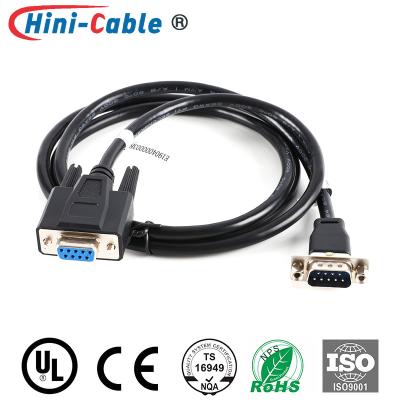 China Cable de escritorio del monitor de D-SUB 9 Pin Male To Female 28AWG en venta