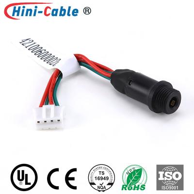 China cable de transmisión impermeable de 2.0m m 4 Pin To Interface Socket Earphone en venta