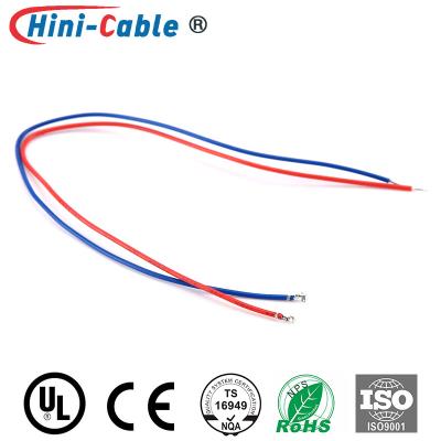 China Tab Female To Tinned End 20AWG Automotive Wire Harness for sale